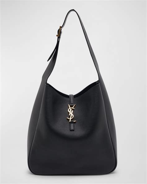 Saint Laurent Le 5 A 7 Large YSL Hobo Bag in Suede